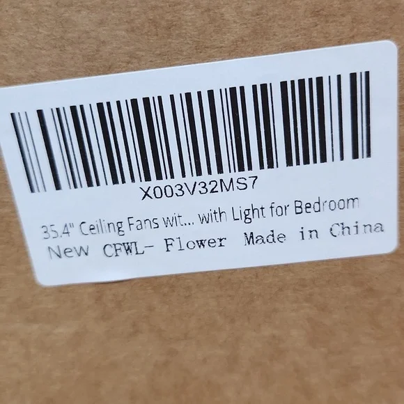 Flower Ceiling Light and Fan - Picture 11 of 11